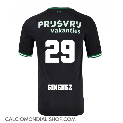 Maglie da calcio Feyenoord Santiago Gimenez #29 Seconda Maglia 2024-25 Manica Corta